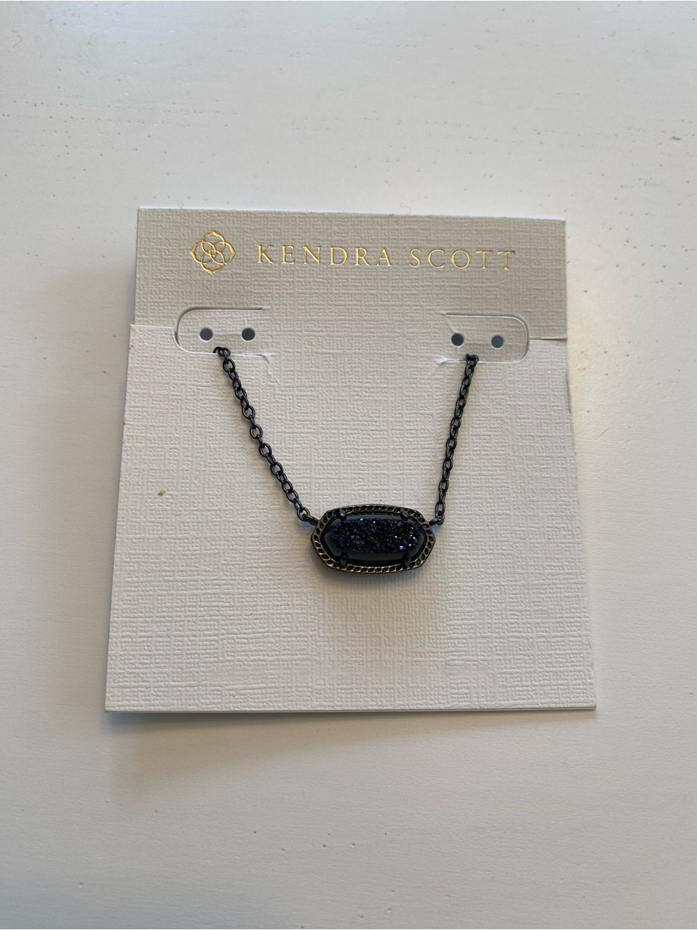 Kendra Scott Black Drusy Elisa